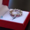 Nhẫn Eternity Đá Ruby