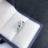 Nhẫn Nữ Vàng 10k Moissanite