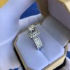Nhẫn Nữ vàng 14k Đá Moissanite 