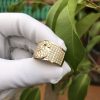 Nhẫn Vàng Gold 18k Đá Moissanite